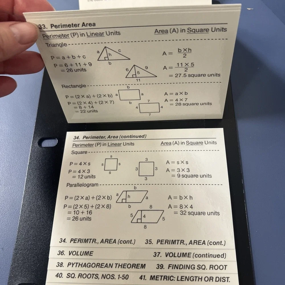 Basic Reference Math Flipper‎